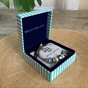 Bella Perlina Bracelet in Turquoise and Pearl